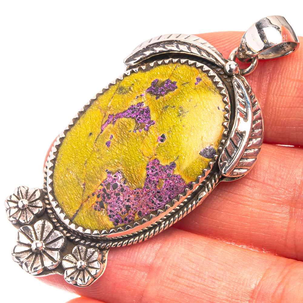 Atlantisite Pendant 2 1/8" (925 Sterling Silver) P38828
