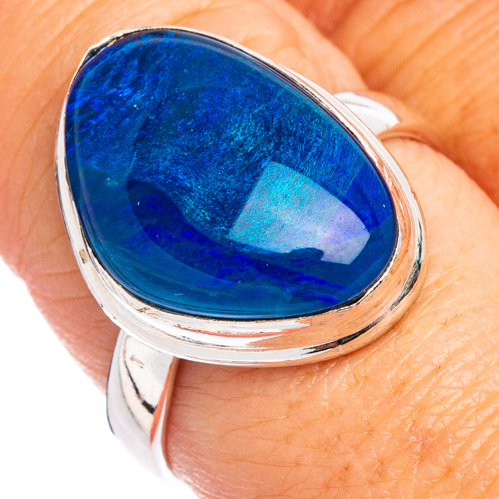 Rare Triplet Opal Ring Size 8.75 (.925 Sterling Silver)