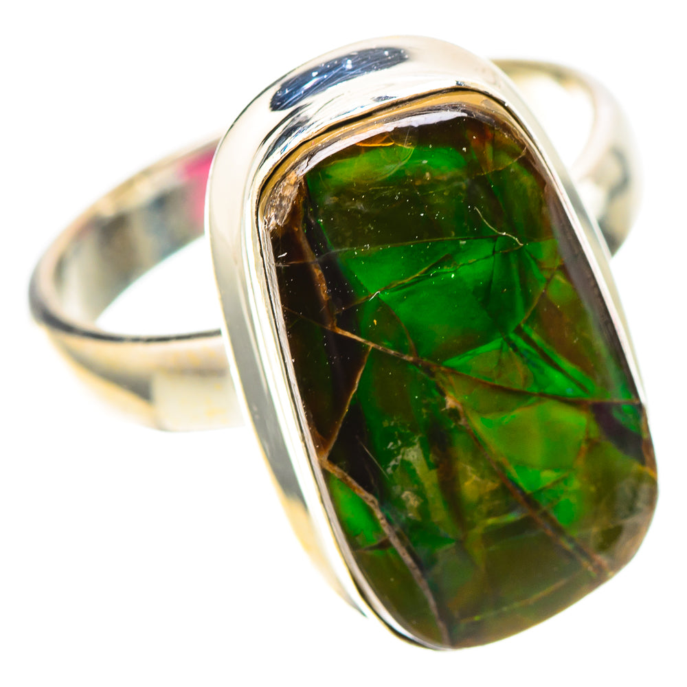 Ammolite Ring Size 7.5 (925 Sterling Silver) RING138721