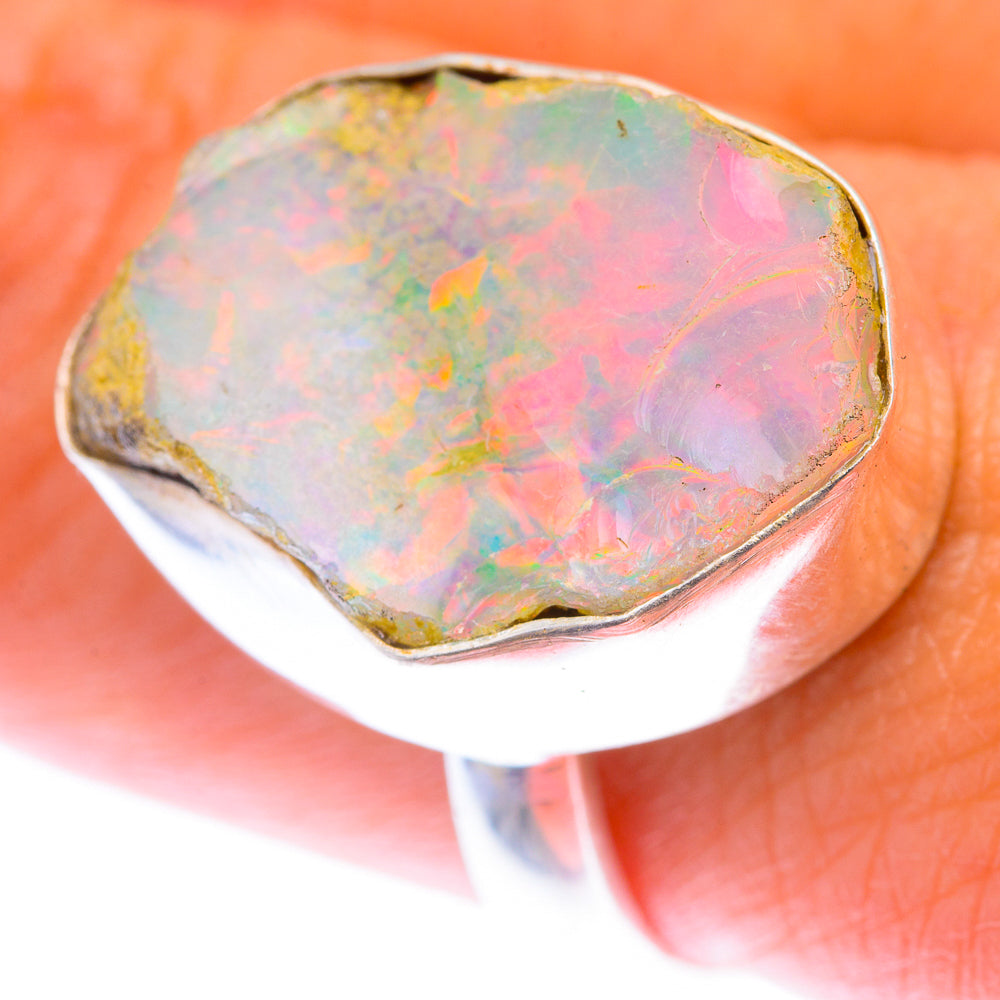 Raw Ethiopian Opal Ring Size 9.5 (925 Sterling Silver) RING139910