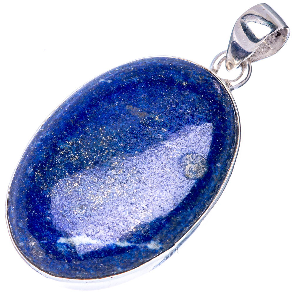 Lapis Lazuli Pendant 1 5/8" (925 Sterling Silver) P42165