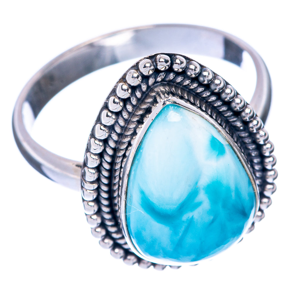 Larimar Ring Size 8 (925 Sterling Silver) R144922