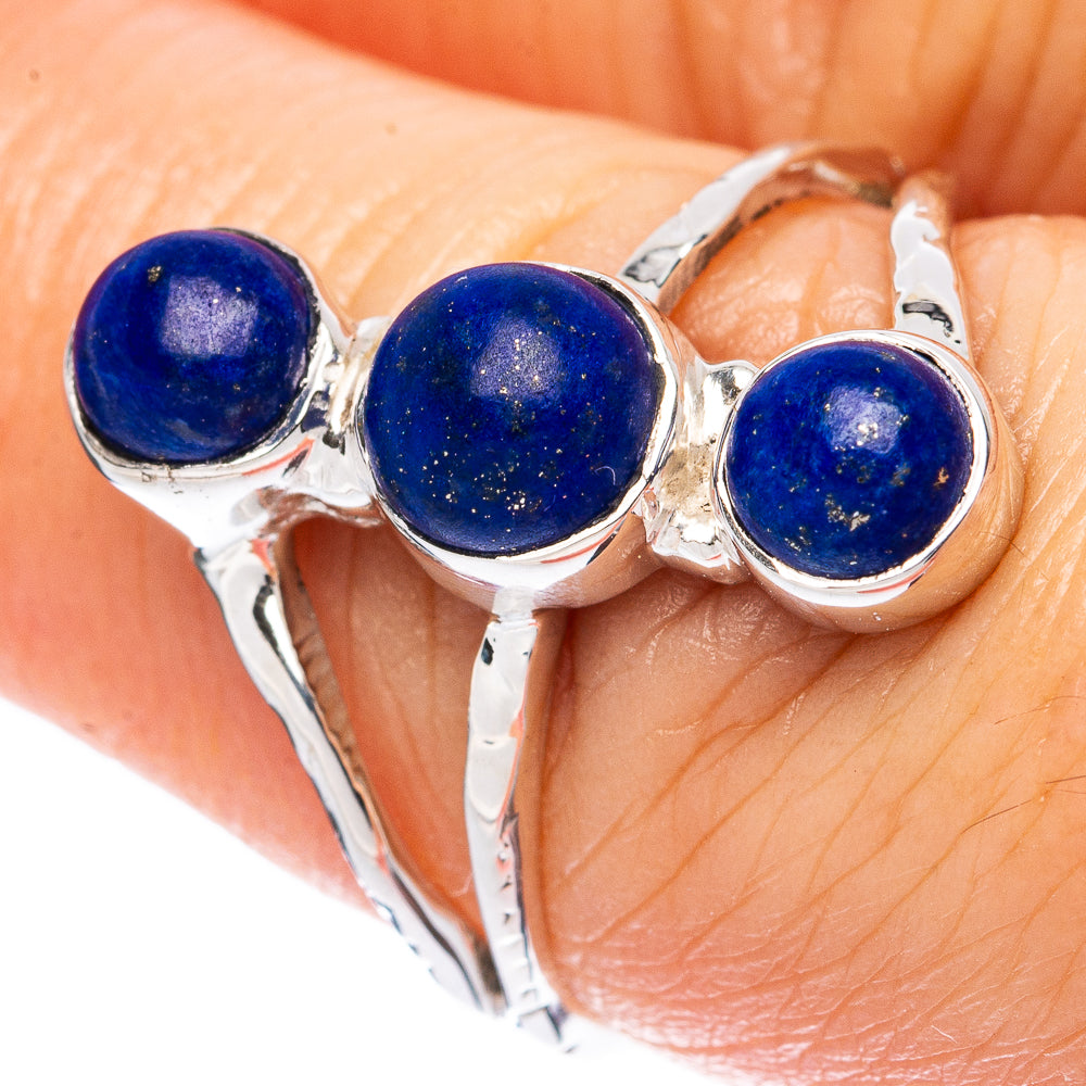 Asc Premium Lapis Lazuli Ring Size 7 (925 Sterling Silver) R3430
