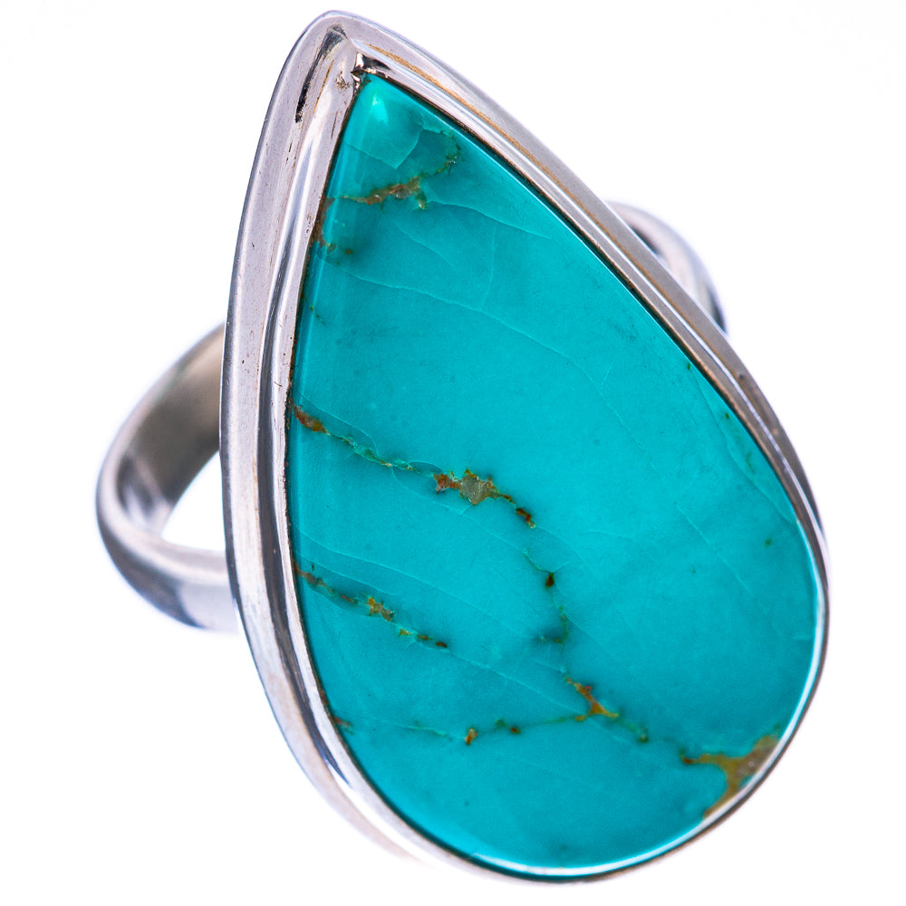 Rare Kingman Turquoise Ring Size 7 (925 Sterling Silver) R1619