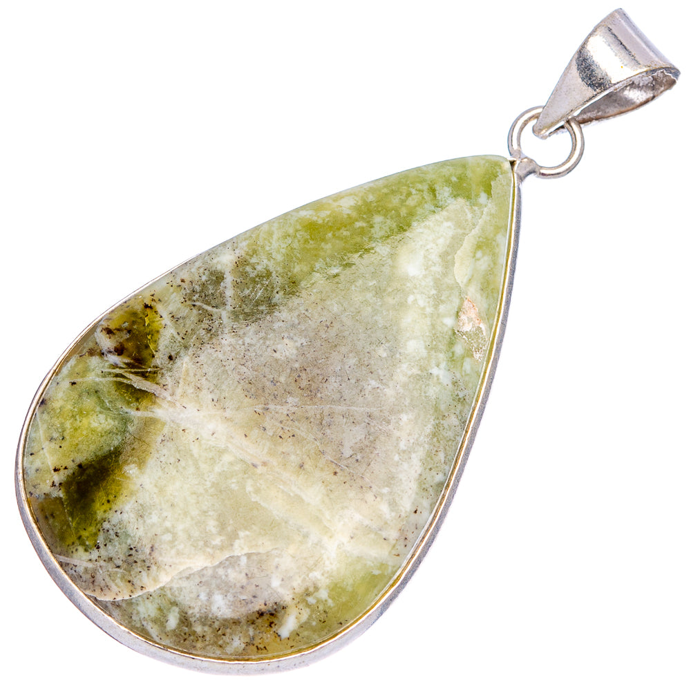 Serpentine Pendant 2" (Silver Plated)