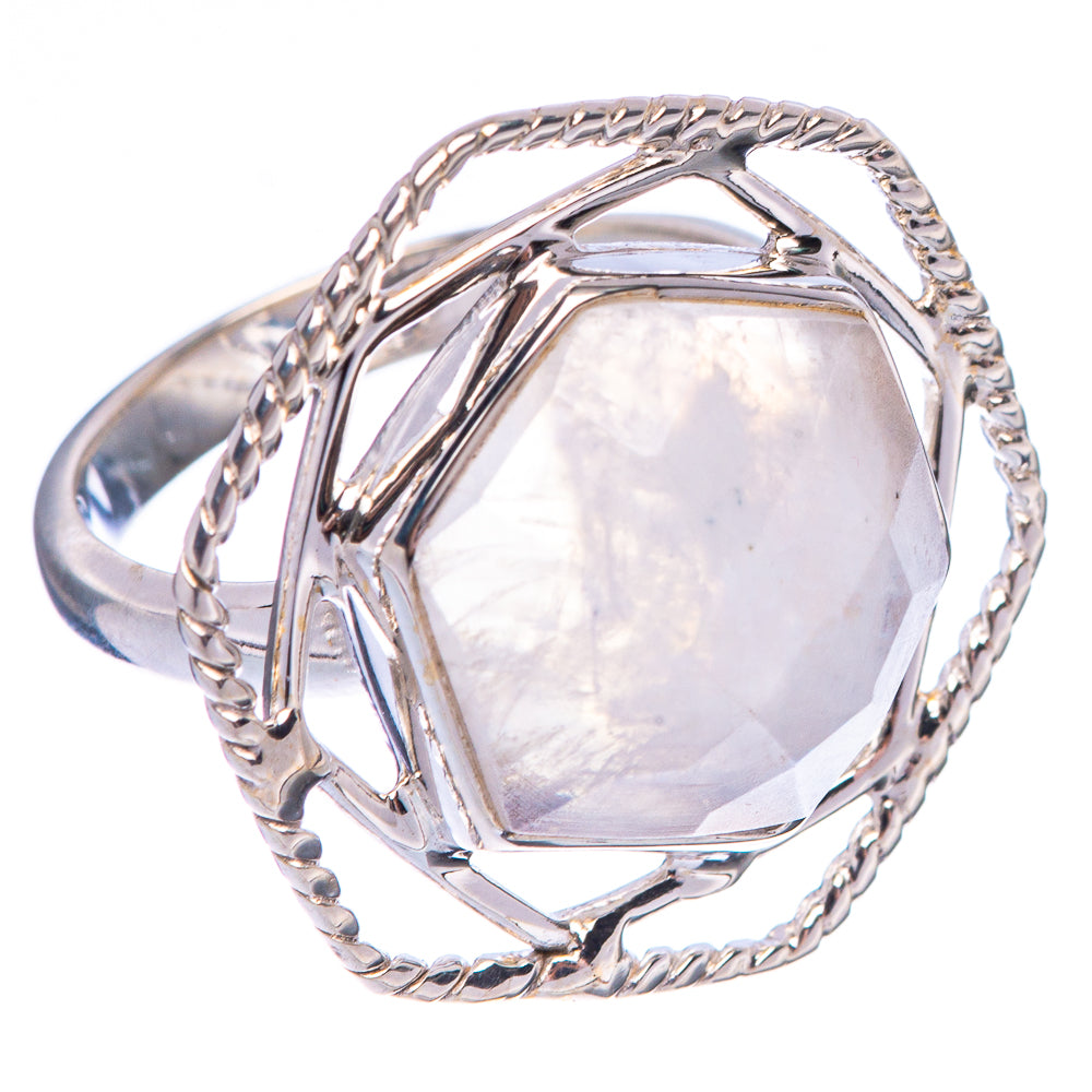 Premium Rainbow Moonstone Ring Size 5.75 (925 Sterling Silver) R1844