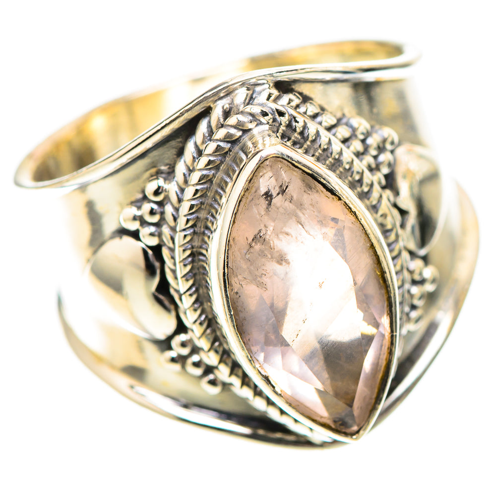 Rose Quartz Ring Size 7.25 (925 Sterling Silver) RING139239