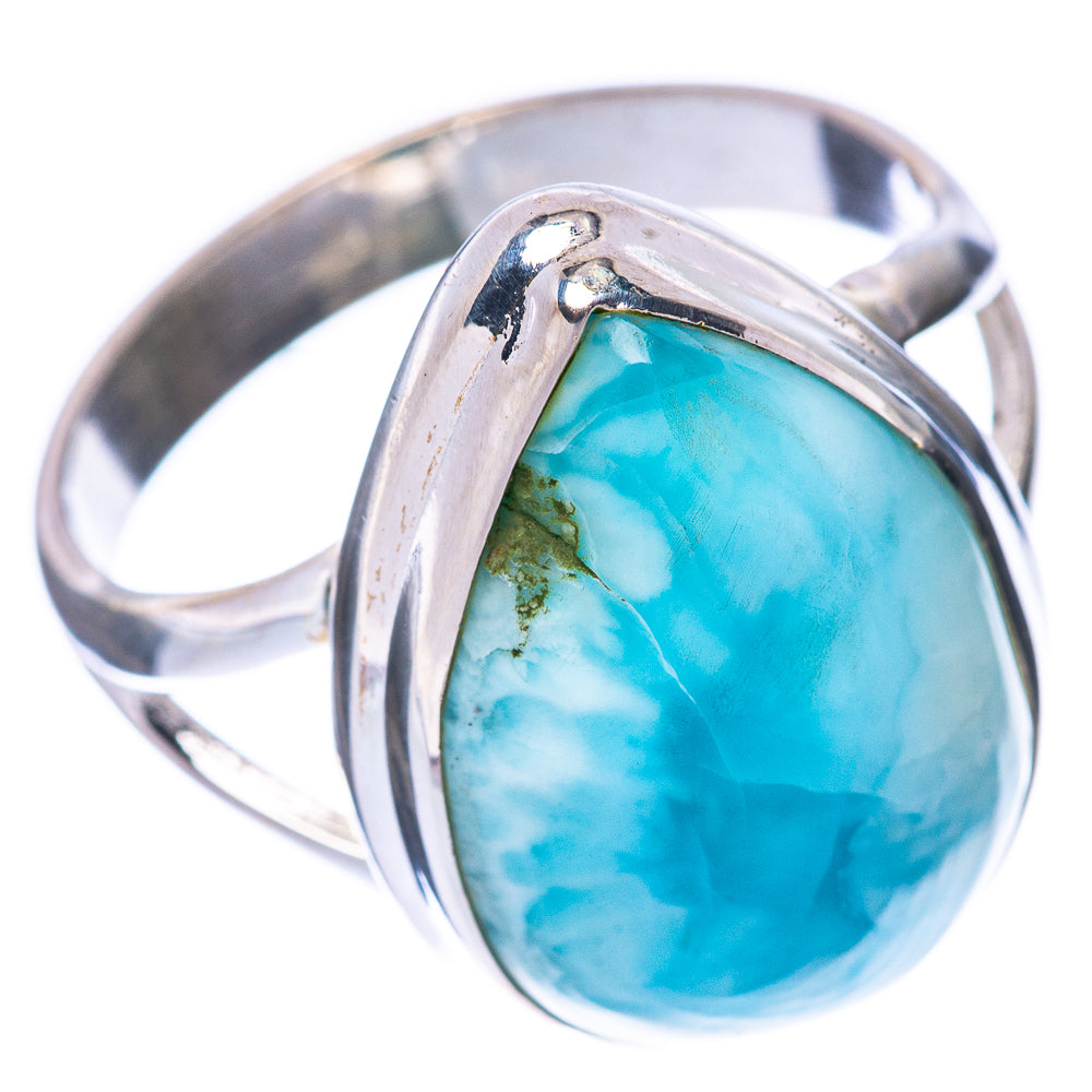 Larimar Ring Size 7 (925 Sterling Silver) R1694