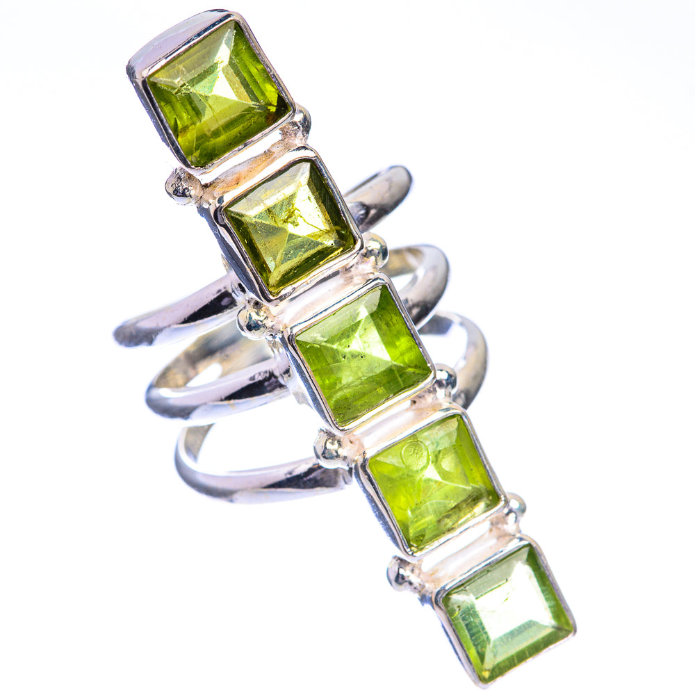 Large Peridot Ring Size 5.75 (925 Sterling Silver) RING143368