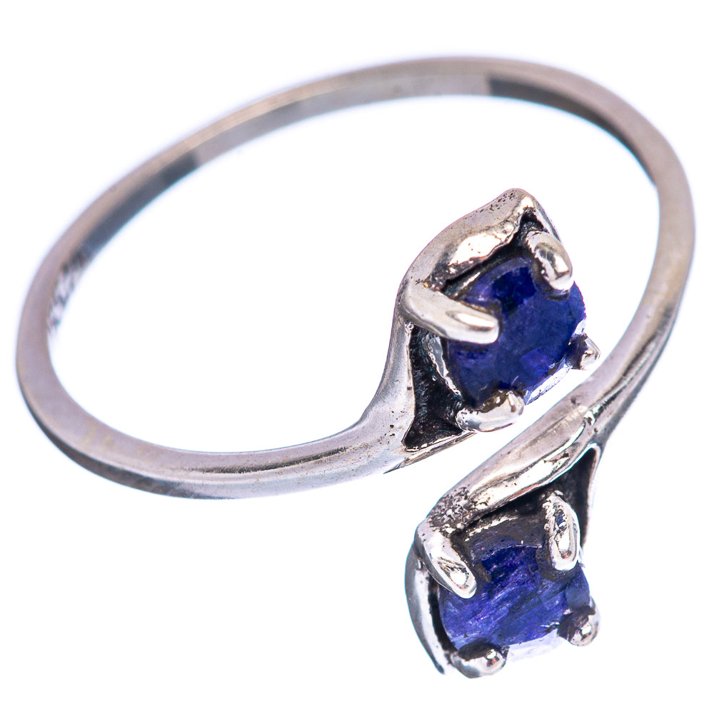 Dainty Blue Sillimanite Ring Size 7 (.925 Sterling Silver)