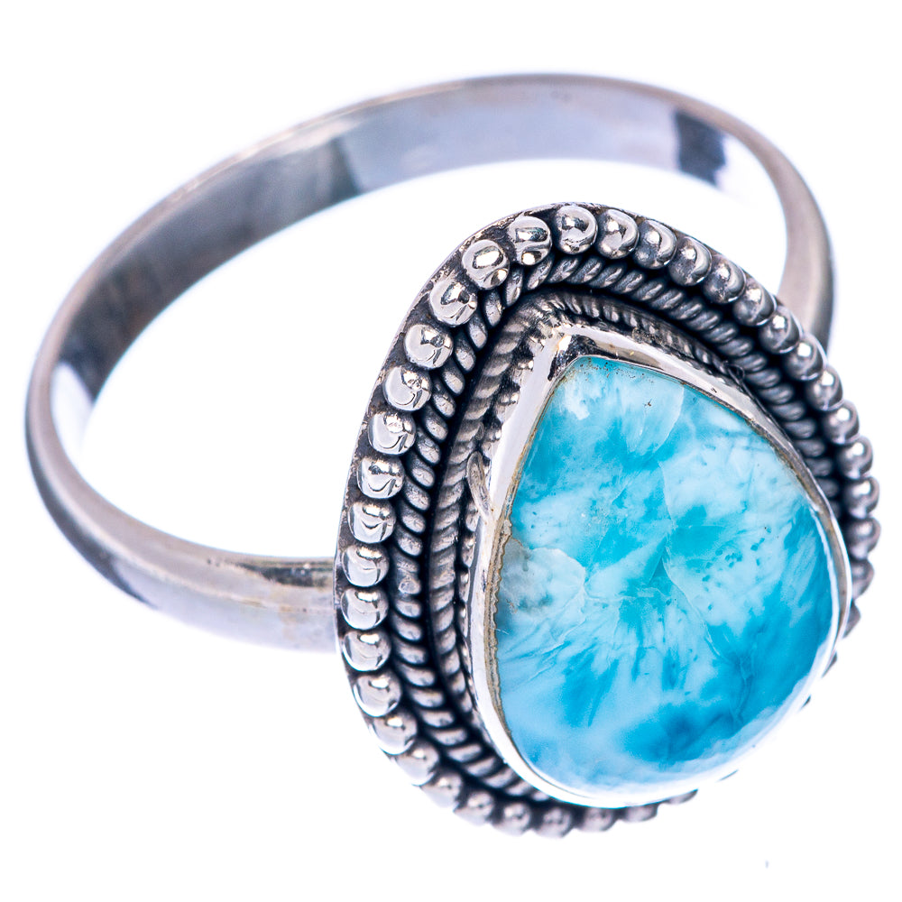 Larimar Ring Size 9.75 (925 Sterling Silver) R144838