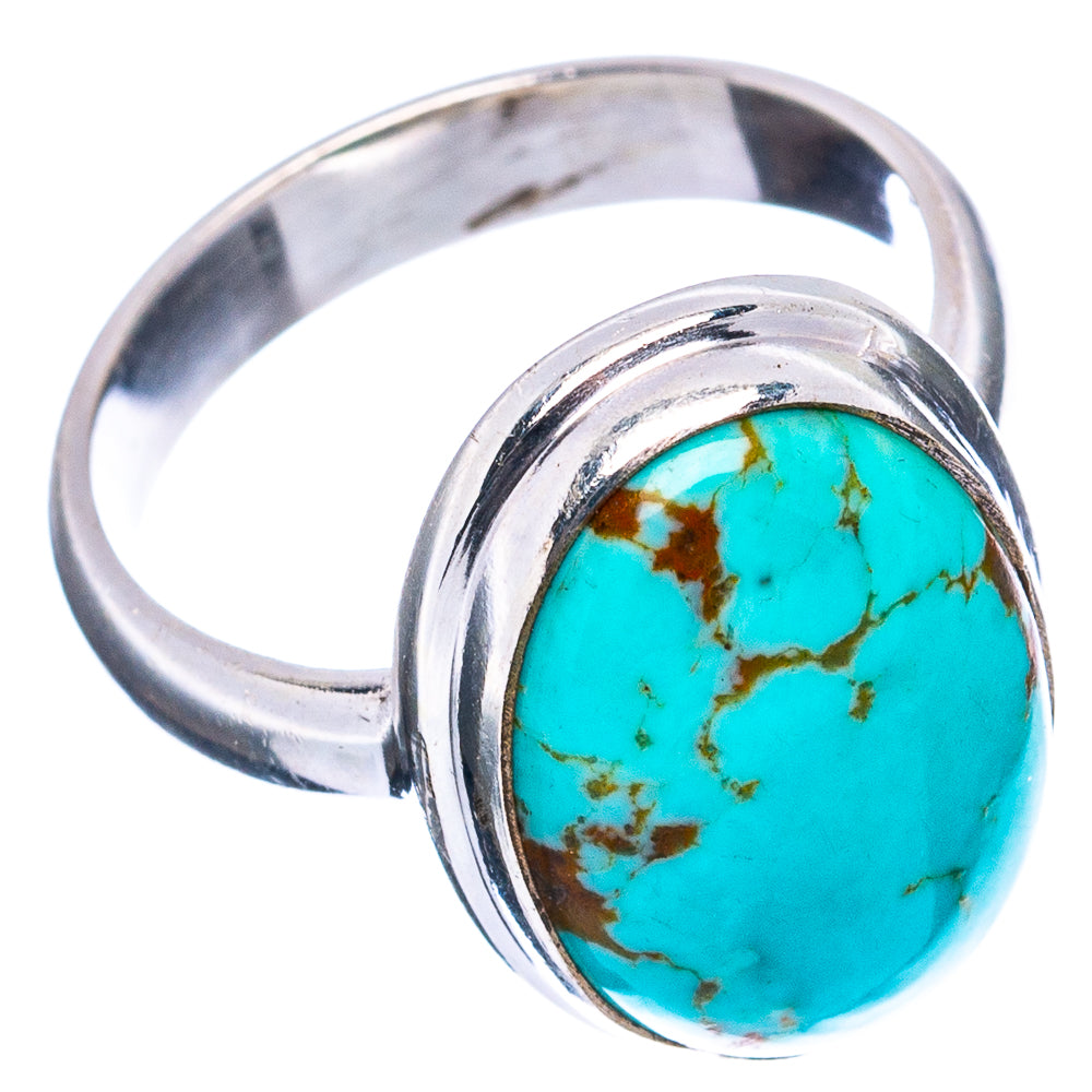 Rare Kingman Turquoise Ring Size 6 (.925 Sterling Silver)