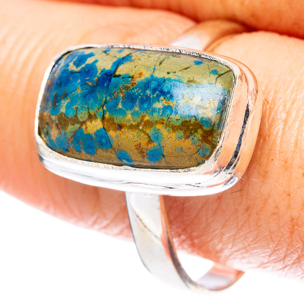 Azurite Ring Size 11.25 (925 Sterling Silver) R3372