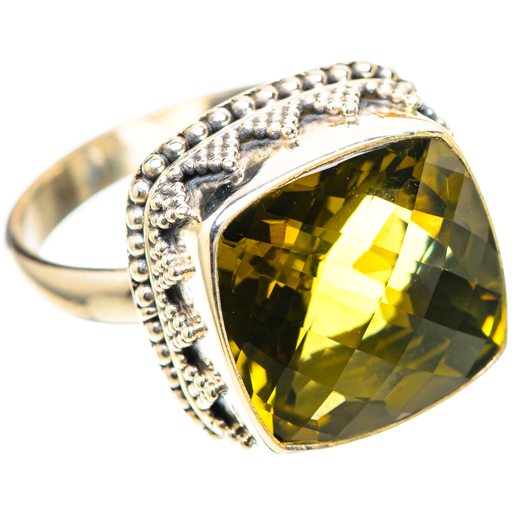 Faceted Citrine Ring Size 10 (925 Sterling Silver) RING139196