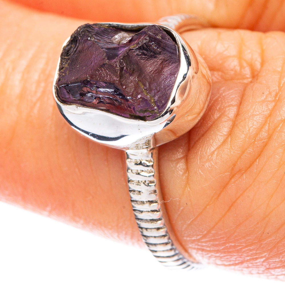 Amethyst Dainty Ring Size 7 (925 Sterling Silver) R5149