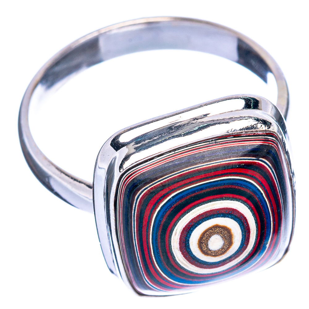 Fordite Ring Size 10.5 (925 Sterling Silver) R144438