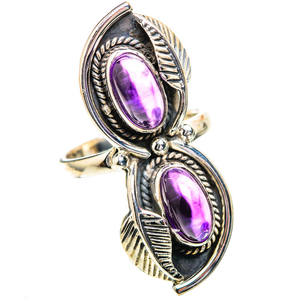 Large Amethyst 925 Sterling Silver Ring Size 7.5 (925 Sterling Silver) RING139670