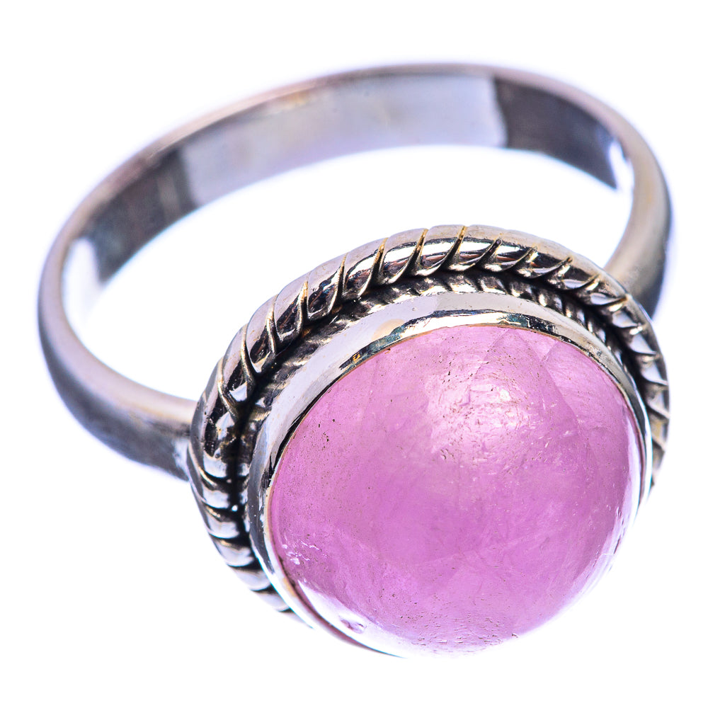 Kunzite 925 Sterling Silver Ring Size 8