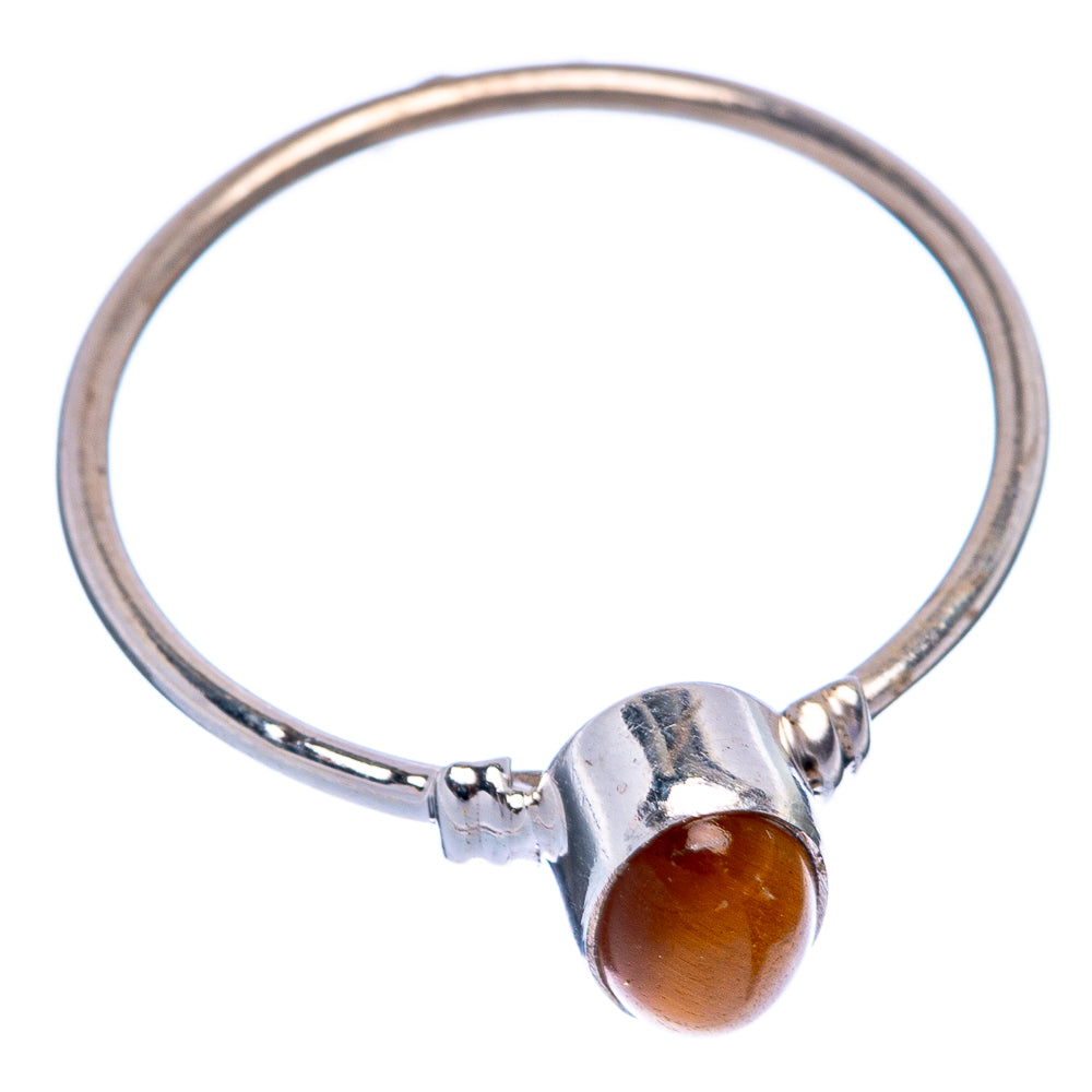 Tiger Eye Dainty Ring Size 9.25 (925 Sterling Silver) R145427
