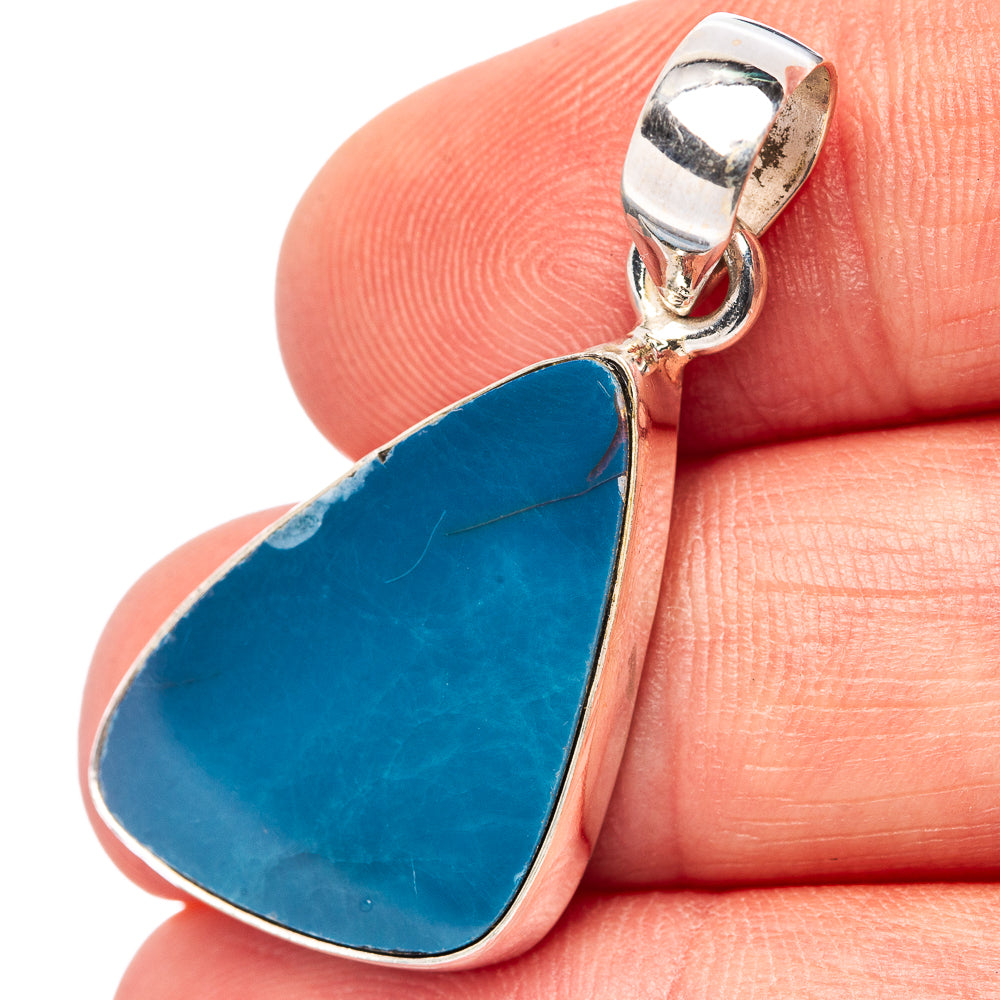 Doublet Opal Pendant 1 1/2" (.925 Sterling Silver)