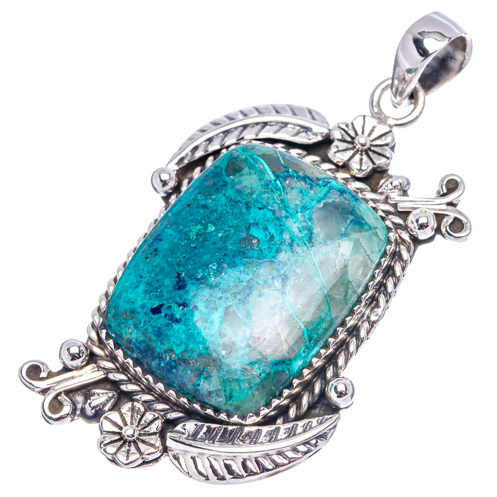 Premium Apatite Pendant 2 1/8" (.925 Sterling Silver)