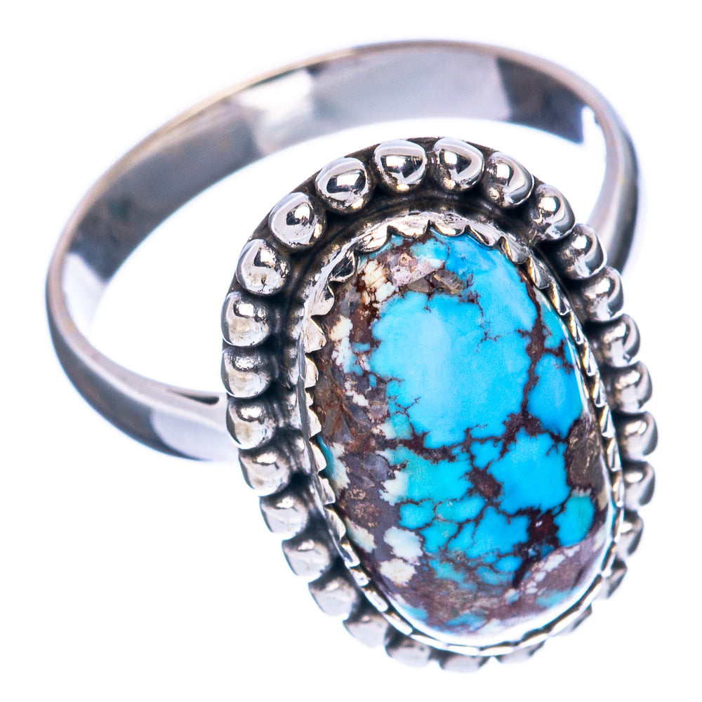 Rare Golden Hills Turquoise Ring Size 8 (925 Sterling Silver) R2871