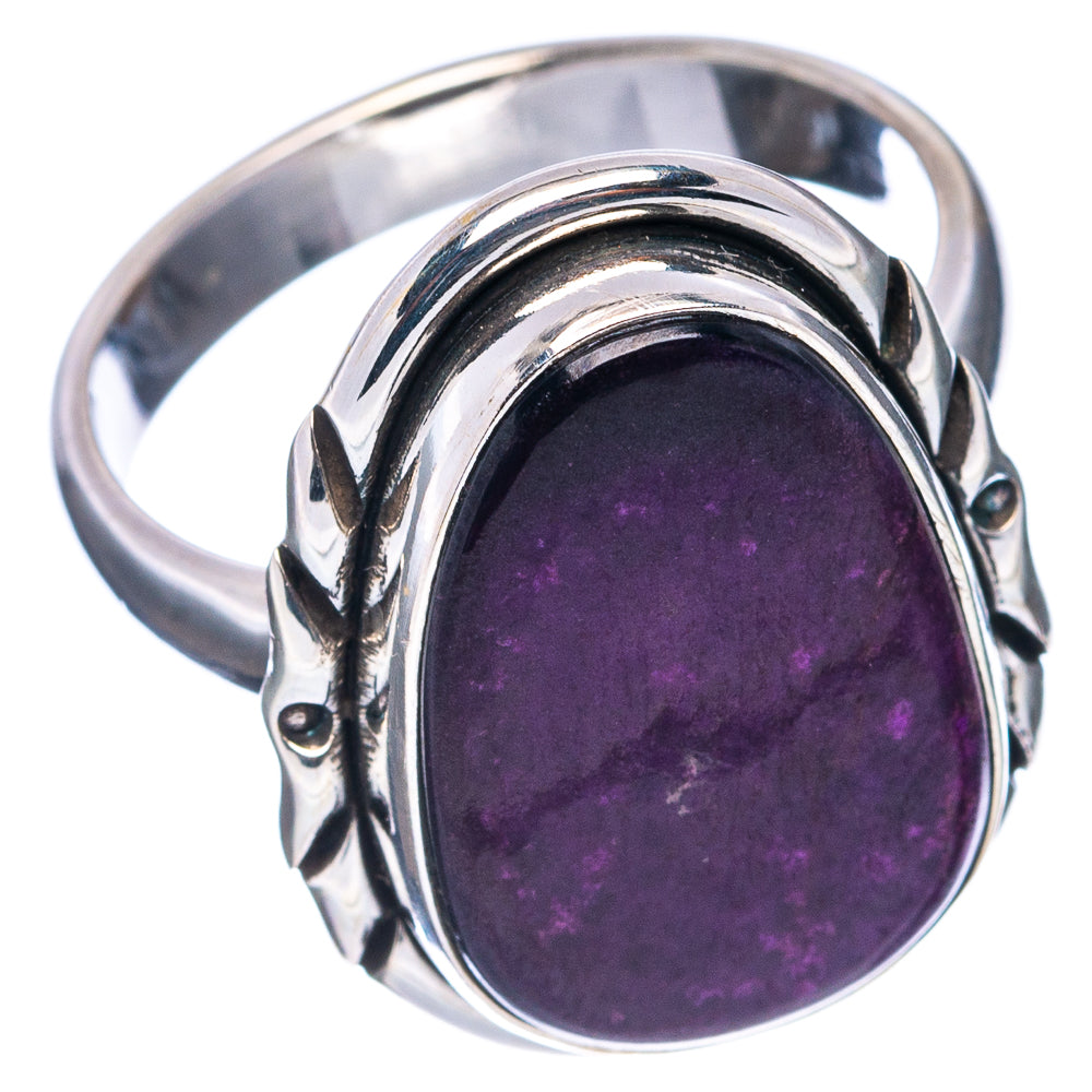 Premium Rare Sugilite Ring Size 9 (.925 Sterling Silver)