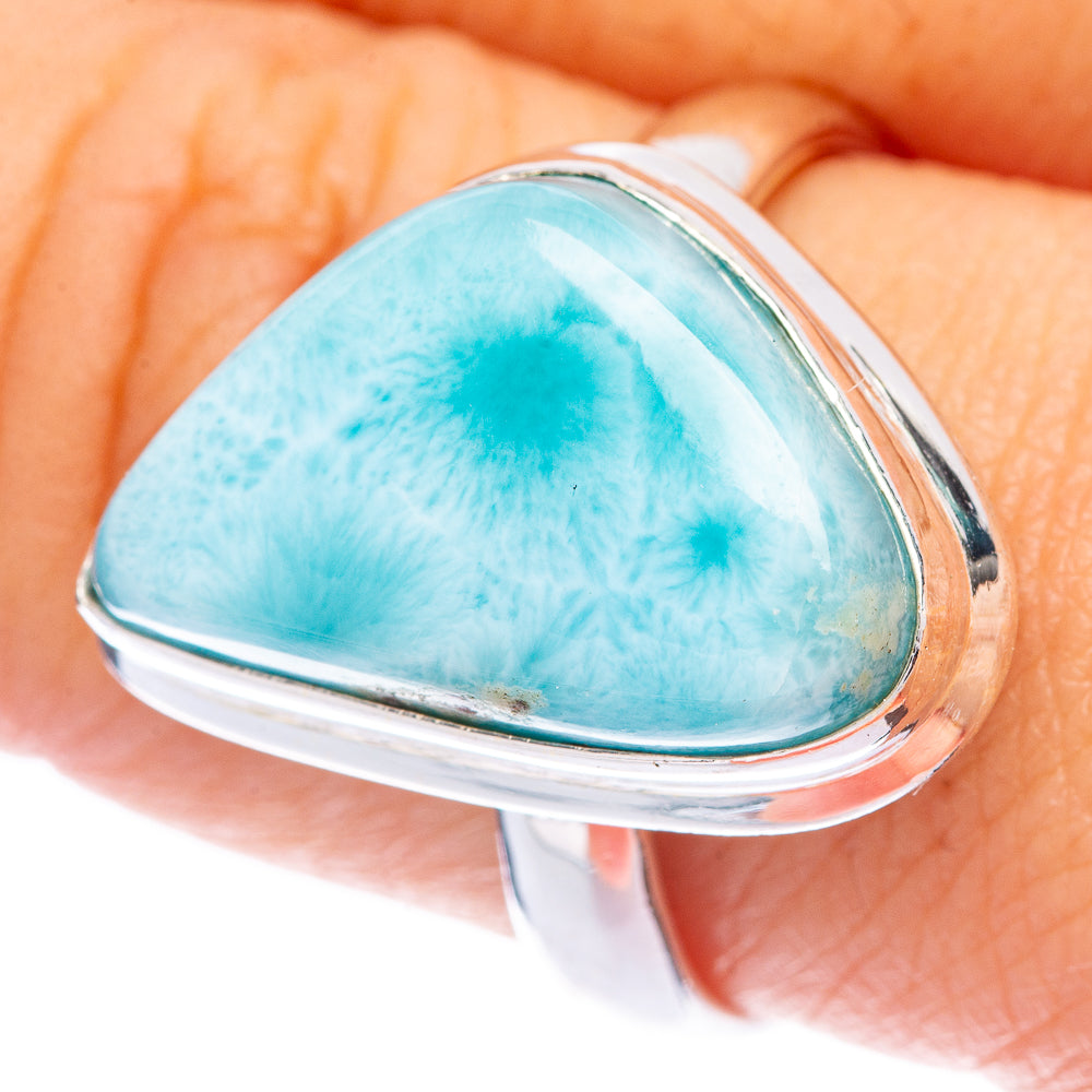 Larimar Ring Size 9.75 (925 Sterling Silver) R144729
