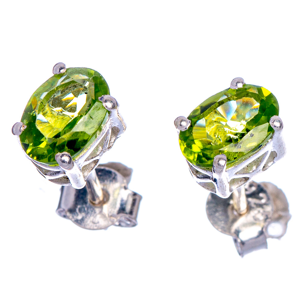 Peridot Dainty Earrings 1/4" (925 Sterling Silver) E433554