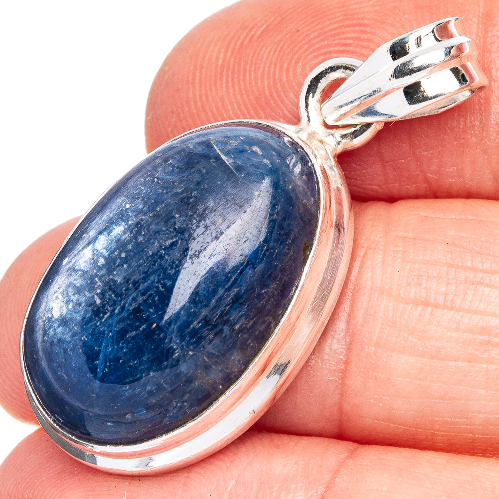 Kyanite Pendant 1 3/8" (925 Sterling Silver) P40418