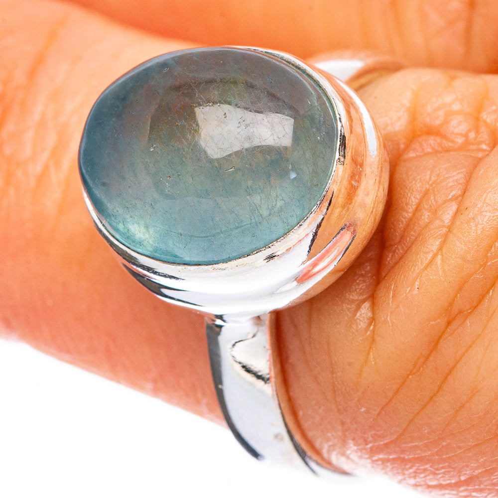 Aquamarine Ring Size 6.75 (925 Sterling Silver) R4208