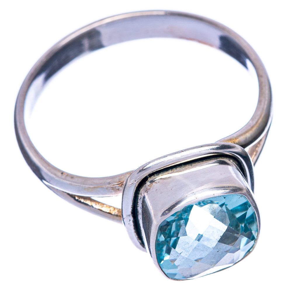 Blue Topaz Ring Size 12 (925 Sterling Silver) R145319