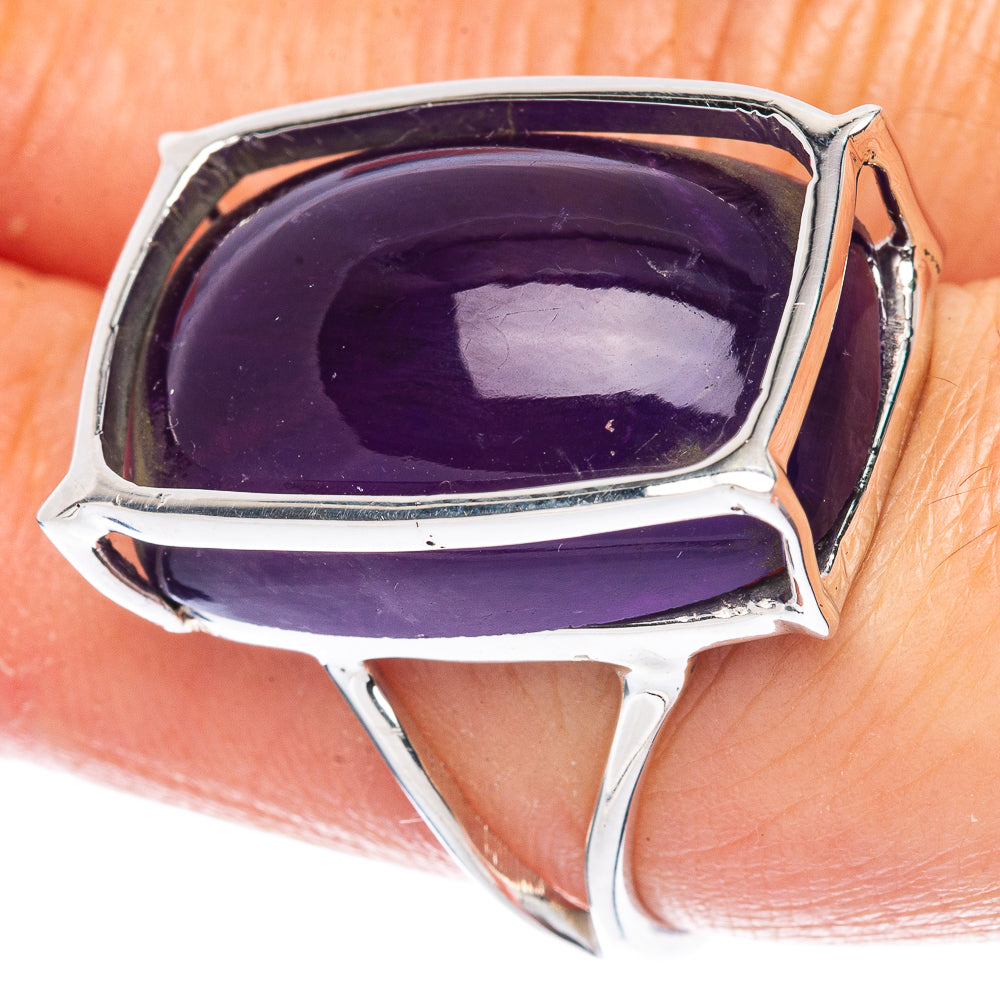 Premium Amethyst Ring Size 7 (925 Sterling Silver) R2615