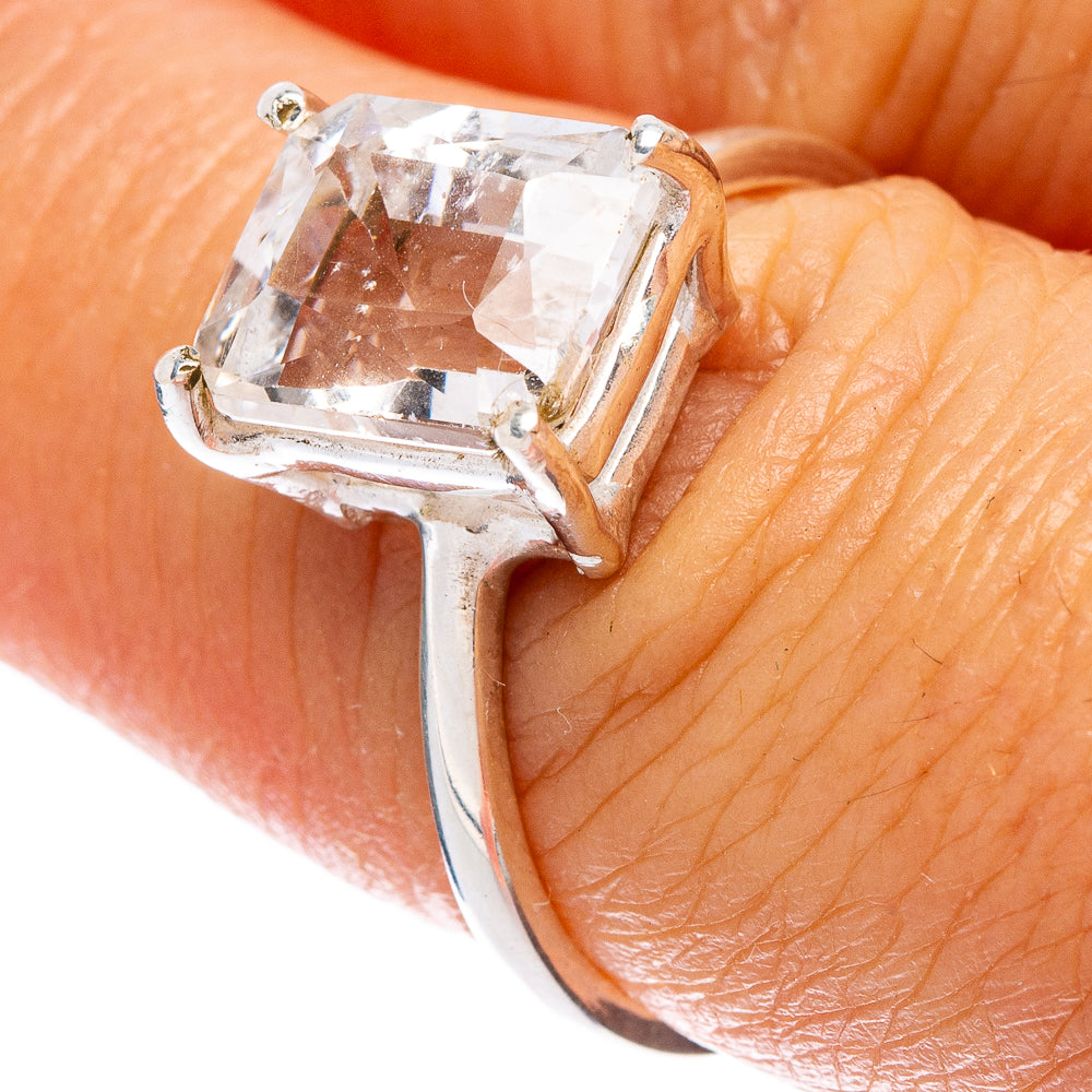 Rare Goshenite Ring Size 7.75 (925 Sterling Silver) R146571