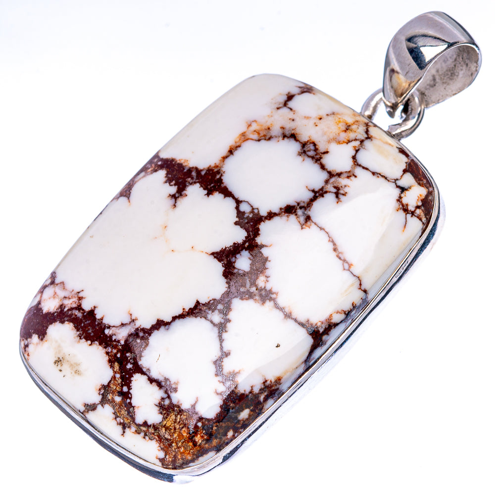 Wild Horse Jasper Pendant 1 5/8" (925 Sterling Silver) P42855