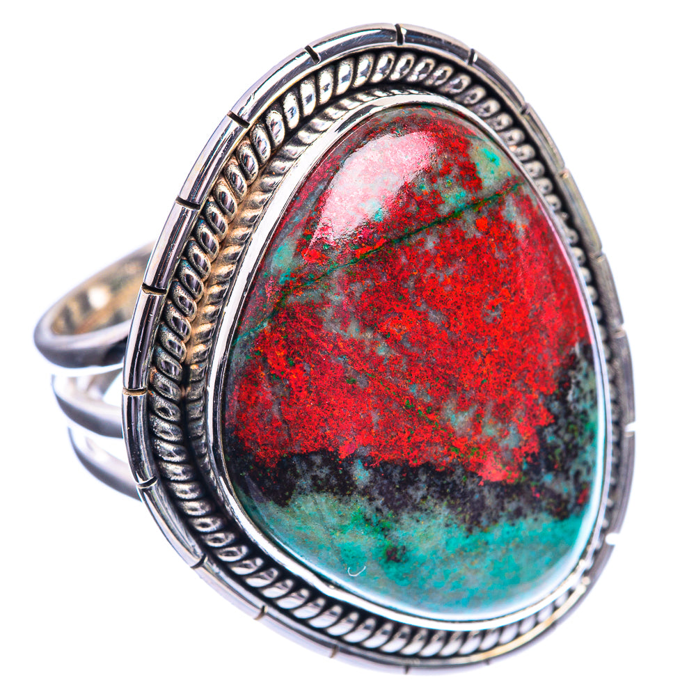 Huge Sonora Sunrise 925 Sterling Silver Ring Size 10.75