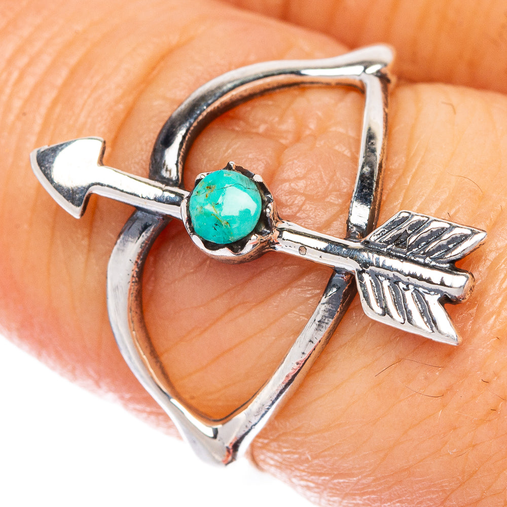 Rare Arizona Turquoise Arrow Ring Size 7 (925 Sterling Silver) R1445