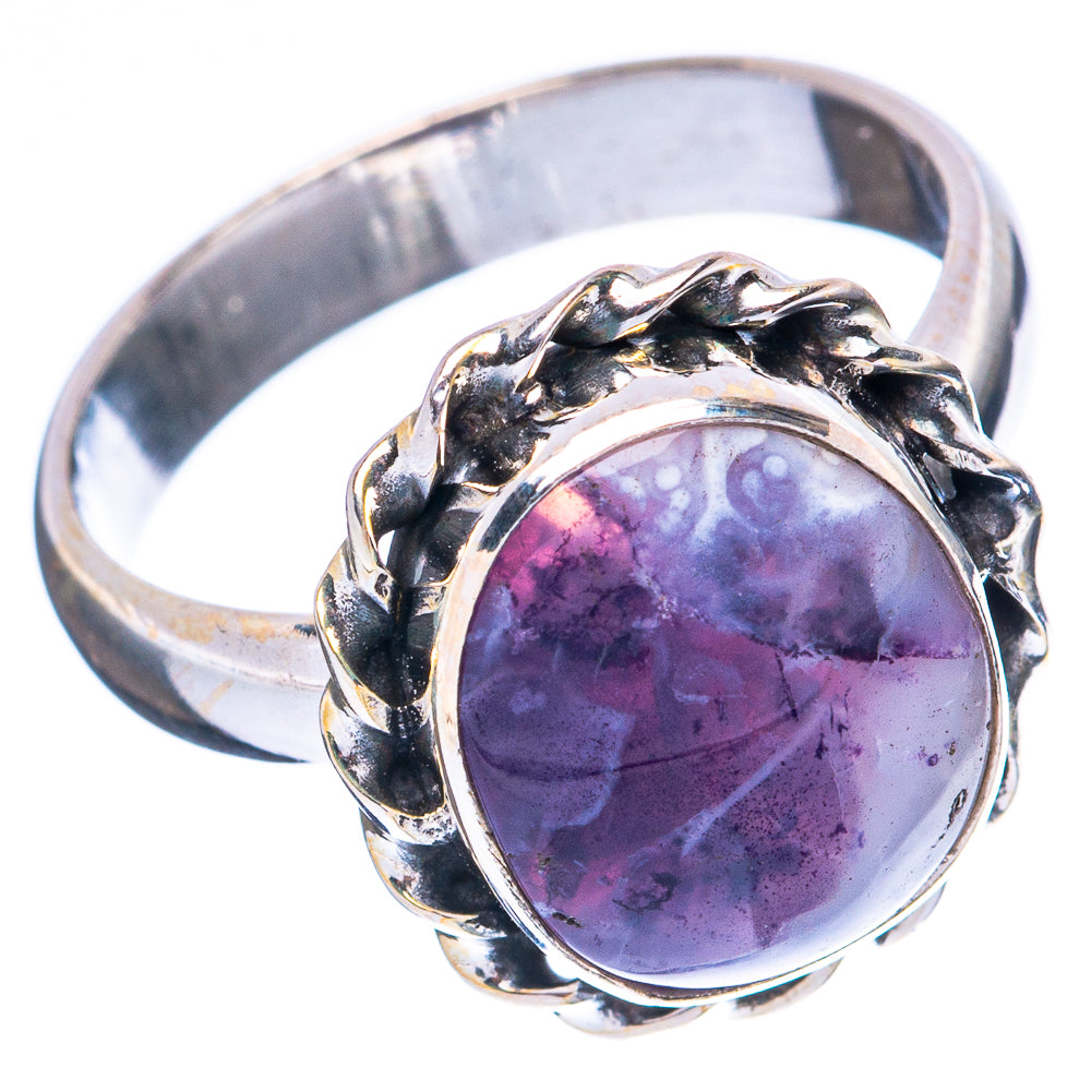 Rare Mexican Purple Opal Ring Size 6.25 (925 Sterling Silver) R4094