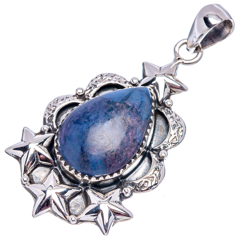 Premium Apatite Star Pendant 2" (.925 Sterling Silver)