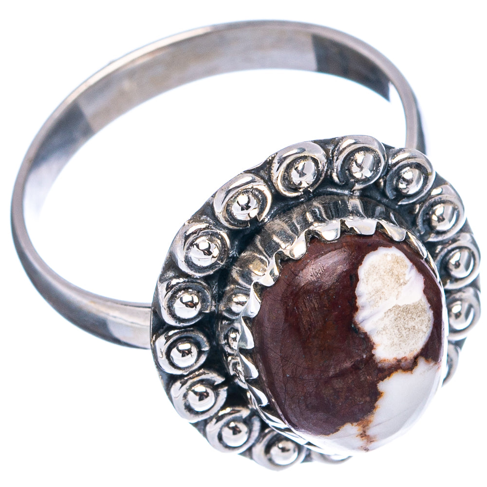 Wild Horse Jasper Ring Size 7 (.925 Sterling Silver)