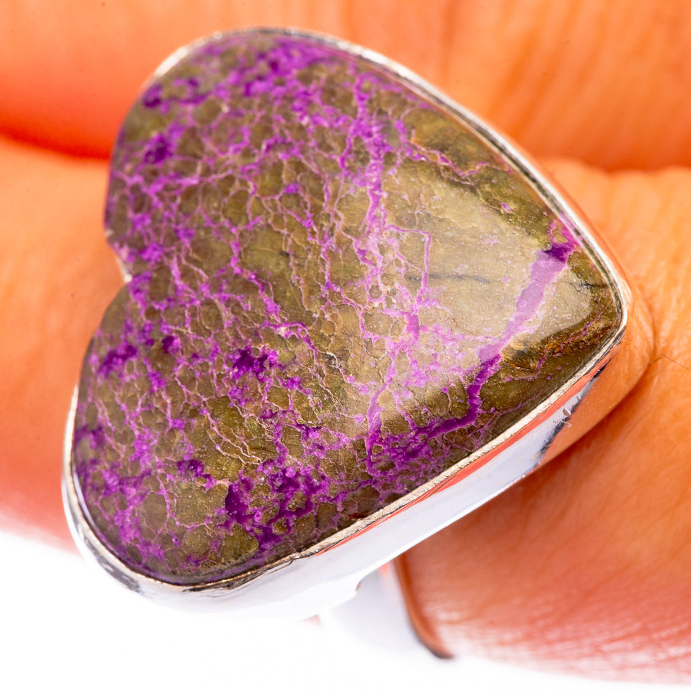 Lepidolite 925 Sterling Silver Ring Size 7.25 (925 Sterling Silver) RING140295