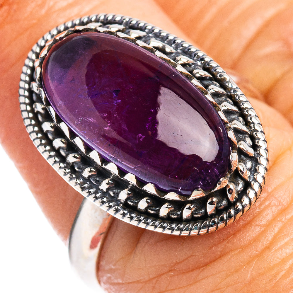 Amethyst Ring Size 7 (.925 Sterling Silver)