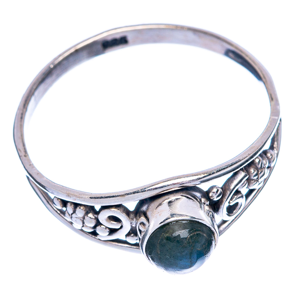 Labradorite Dainty Ring Size 7.75 (925 Sterling Silver) R145422