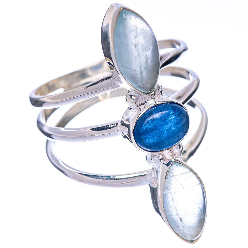 Kyanite, Aquamarine Ring Size 9.75 (925 Sterling Silver) R144782