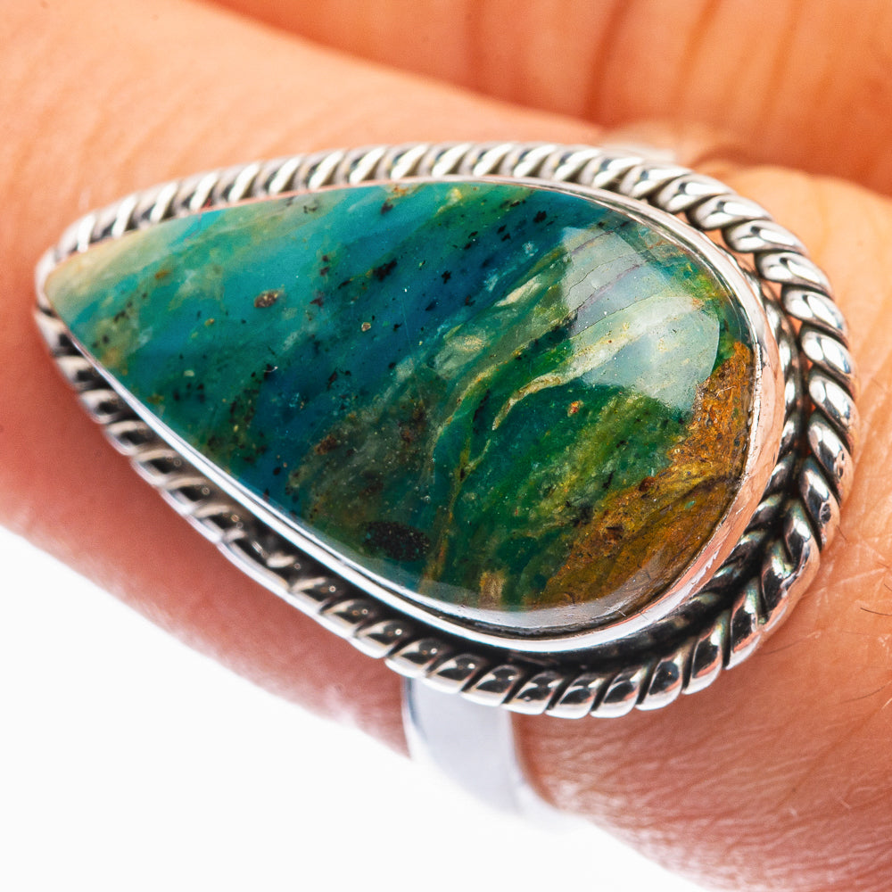 Peruvian Opal Ring Size 7.5 (925 Sterling Silver) R142220