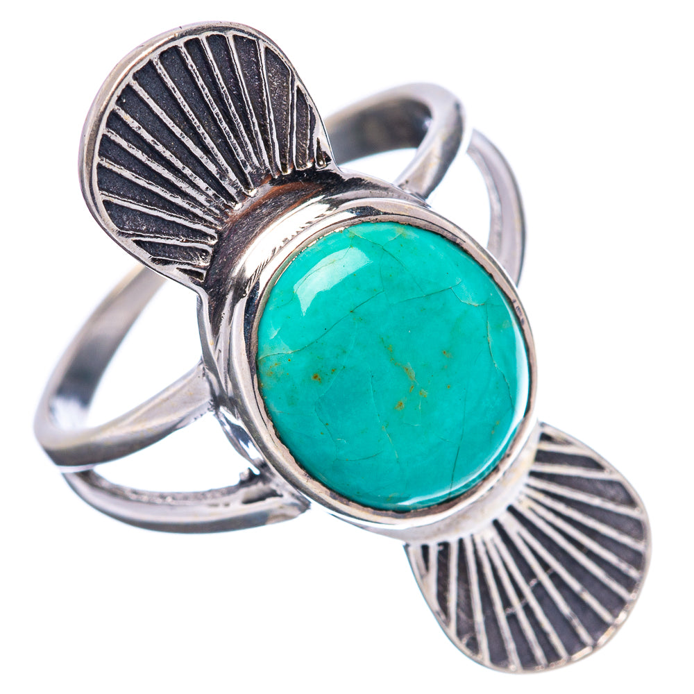 Mojave Turquoise Ring Size 8 (.925 Sterling Silver)