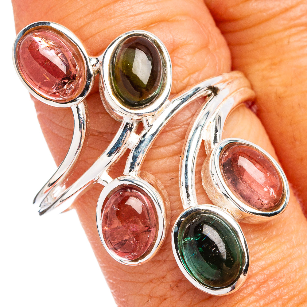 Rare Tourmaline Ring Size 10 (.925 Sterling Silver)