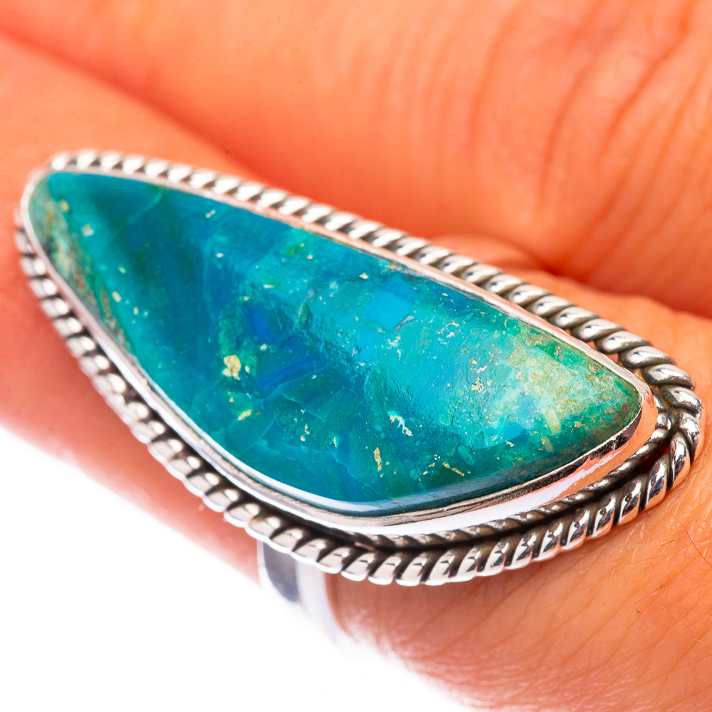 Large Peruvian Opal 925 Sterling Silver Ring Size 6.5 (925 Sterling Silver) RING140393