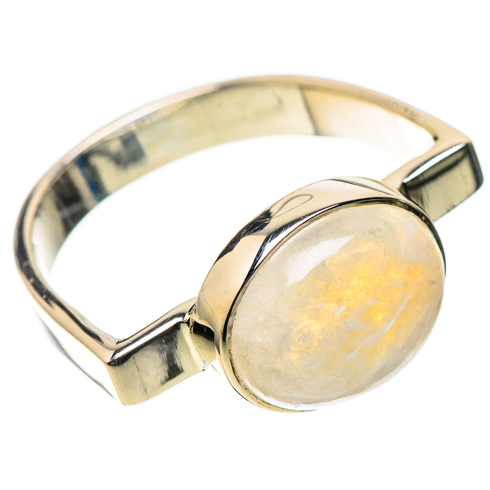 Premium Rainbow Moonstone Ring Size 7.25 (925 Sterling Silver) RING138098