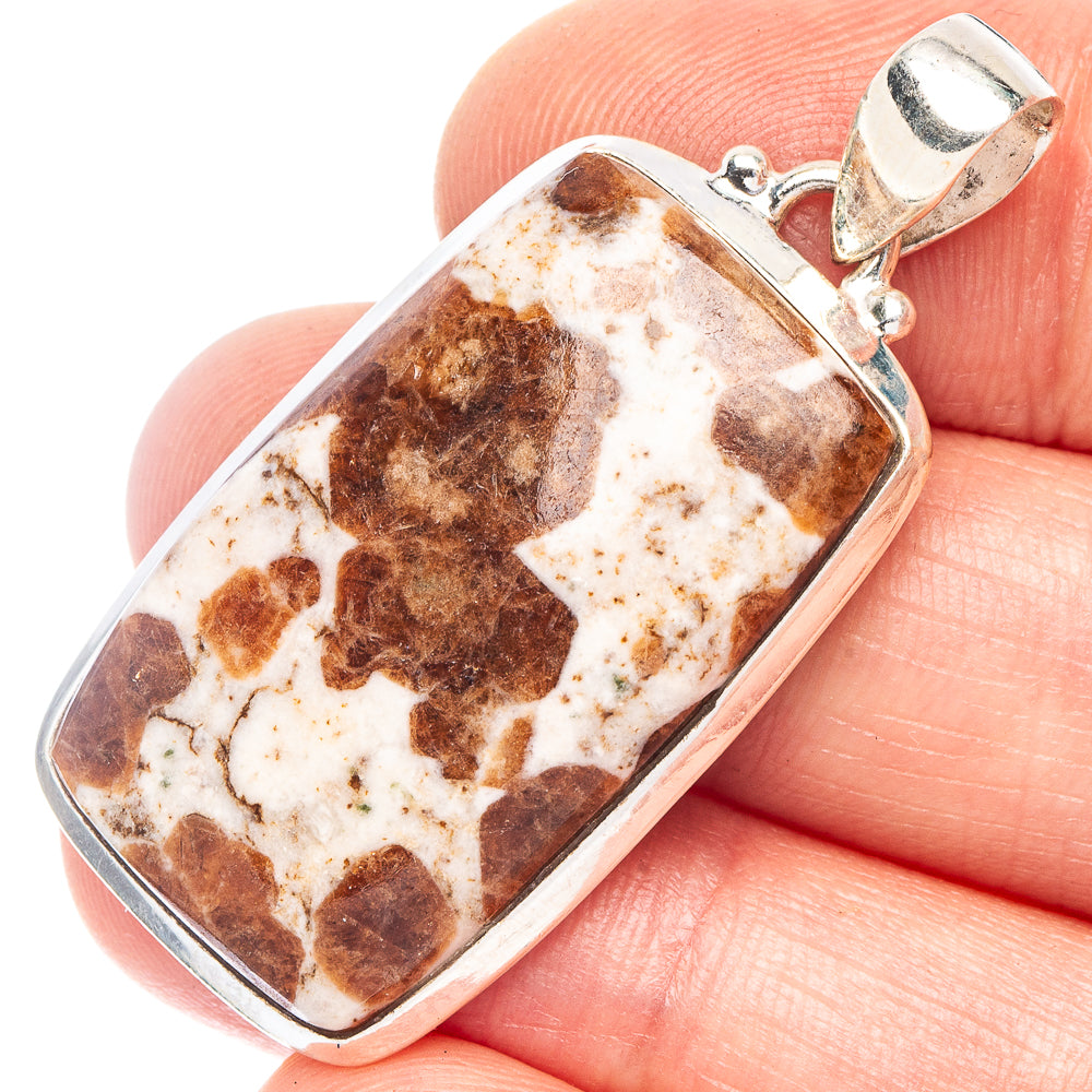 Muscovite Pendant 1 5/8" (925 Sterling Silver) P43988